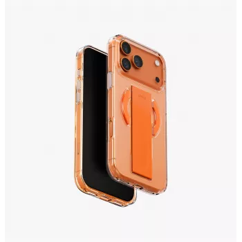 Coque UNIQ Heldro Air pour iPhone 17 Pro Max MagClick Charging orange