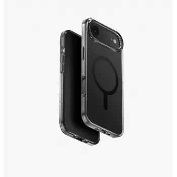 Coque UNIQ Clario pour iPhone Air, MagClick Charging, noir