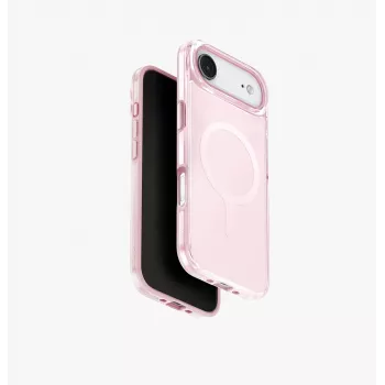 Coque UNIQ Clario pour iPhone Air Magclick Charging rose