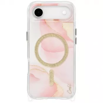 Coque UNIQ Coehl Aeris pour iPhone 15 Pro Max avec chargement MagSafe, rose