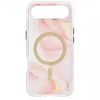 Coque UNIQ Coehl Aeris pour iPhone 15 Pro Max avec chargement MagSafe, rose
