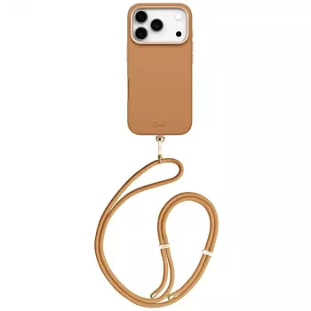 Coque de charge magnétique UNIQ Coehl Mirelle pour iPhone 17 Pro - marron