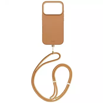 Coque de charge magnétique UNIQ Coehl Mirelle pour iPhone 17 Pro - marron