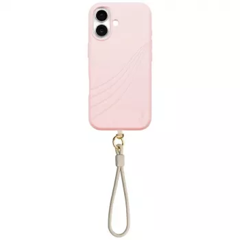 Coque UNIQ Coehl Serina pour iPhone 17, chargement magnétique, rose