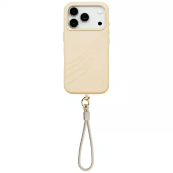 Coque UNIQ Coehl Serina pour iPhone 17 Pro charge magnétique beige