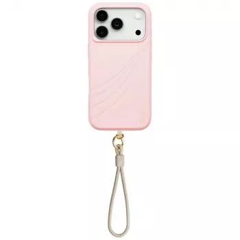 Coque UNIQ Coehl Serina pour iPhone 17 Pro, chargement magnétique, rose