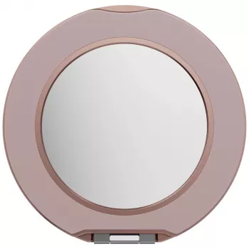 Support de voiture magnétique UNIQ Coehl Luna avec miroir et ventouse rose