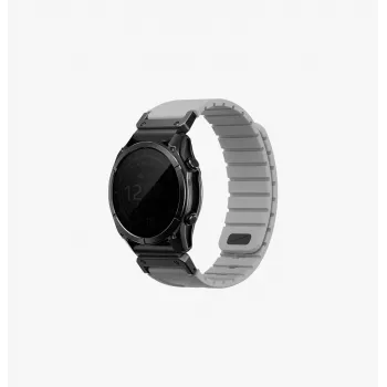 Bracelet UNIQ Fluo x Smart-Fit pour Garmin 22mm gris