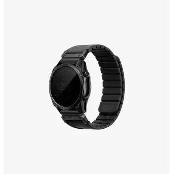 Bracelet de montre UNIQ Fluo x Smart-Fit pour Garmin 26mm noir