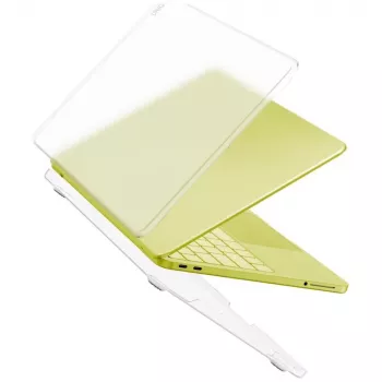 Coque rigide UNIQ Claro pour MacBook Air 13,6 pouces (M2, 2022), transparente