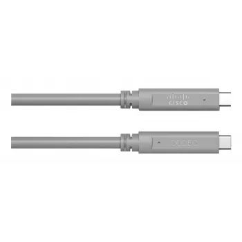 Cisco câble optique actif (AOC) USB-C vers USB-C - 9 m - USB 3.1 Gen 2 - 10 Gbit/s - Noir