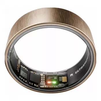 ULTRAHUMAN Ring Air - bague connectée pour femmes et hommes - suivi du sommeil et de la forme - fréquence cardiaque - bague connectée Rose Gold taille 13