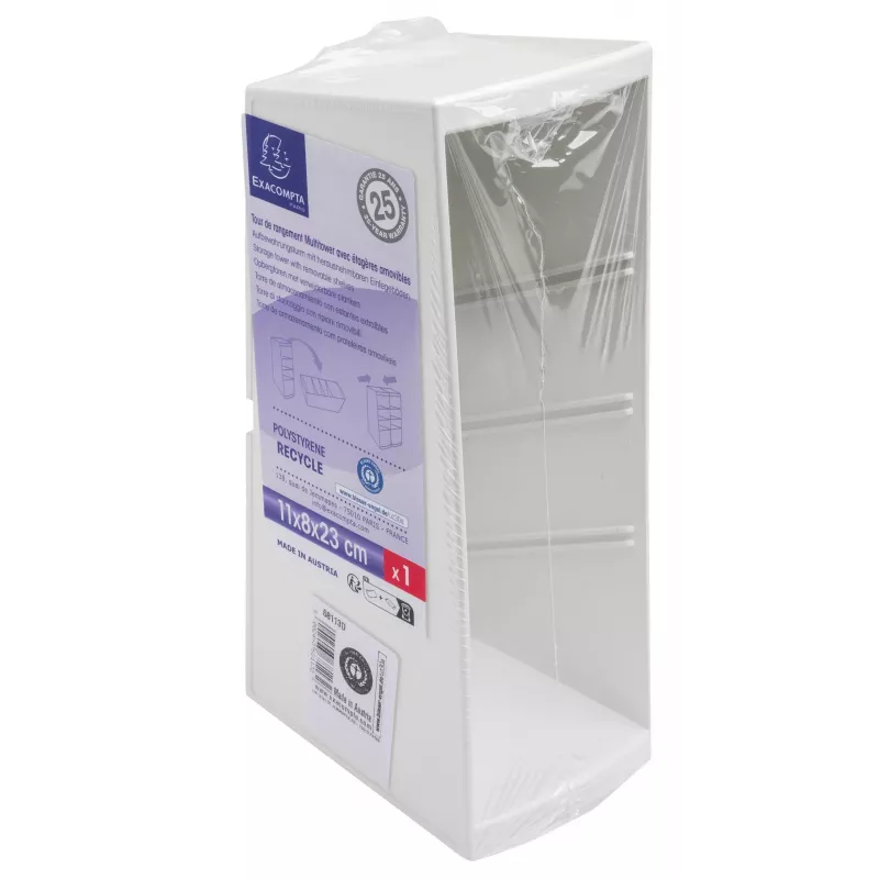 Exacompta AutentiK Multitower Porte-stylos Blanc