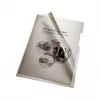 Pochettes plastiques Esselte Leitz DIN A4 PVC rigide 0,15 mm grises 205000GR 100 pièces