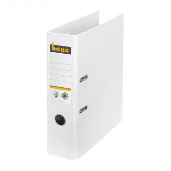 Bene 301400 WS - classeur conventionnel - A4 - carton - blanc - portrait - 600 feuilles