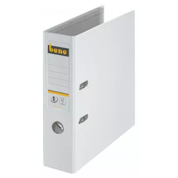 Bene classeur 291400 A4 80 mm blanc à levier