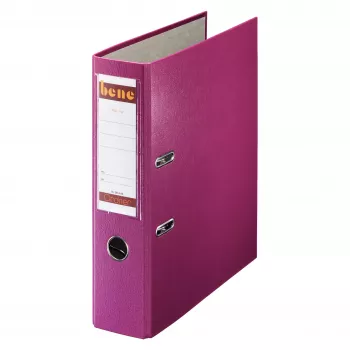 Bene 291400BRO classeur à levier A4 bordeaux dos 80 mm 600 feuilles panneau de particules