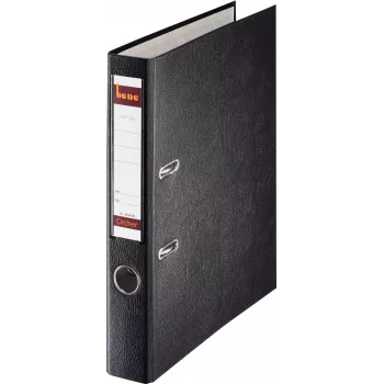 Bene 291600SW classeur à levier A4 80 mm noir 350 feuilles
