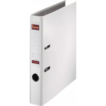 Bene classeur blanc A4 52 mm plastique PP