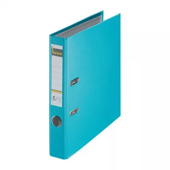 Bene classeur turquoise A4 52 mm plastique PP