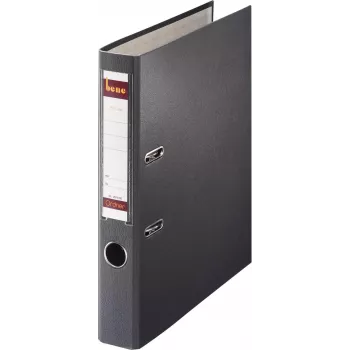 Bene classeur à levier A4 52 mm gris ardoise plastique PP