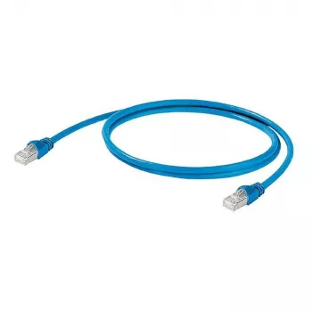 Câble patch EATON ZSD-KAB/BL-2M/6KV EP-501462 RJ45 Cat.5e 6KV bleu 2m