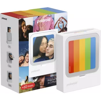 Imprimante photo Bluetooth portable Polaroid Hi-Print 3x3 + cartouche 10 feuilles