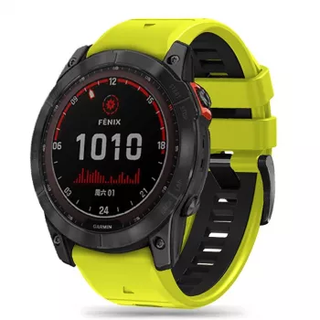 TECH-PROTECT ICONBAND PRO GARMIN FENIX 3 / 5X / 3HR / 5X PLUS / 6X / 6X PRO / 7X lime/noir