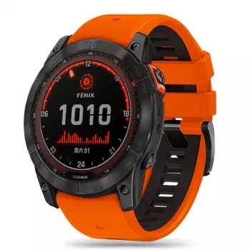 TECH-PROTECT ICONBAND PRO Garmin Fenix 3 / 5X / 3HR / 5X Plus / 6X / 6X Pro / 7X orange/noir