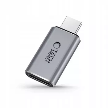 TECH-PROTECT ULTRABOOST ADAPTATEUR TYPE-C VERS LIGHTNING GRIS