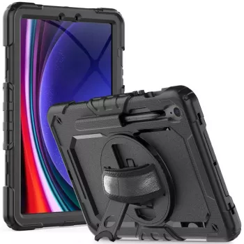 Coque Tech-Protect Solid360 pour Samsung Galaxy Tab S9 / S9 FE / S10 FE / S10 LITE noire