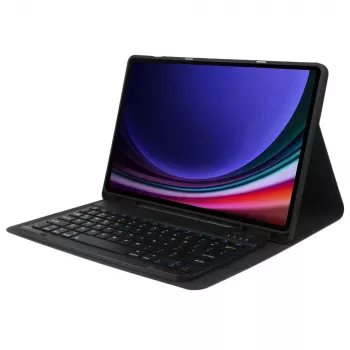 Étui clavier avec stylet Tech-Protect SC pour Samsung Galaxy Tab S9 / S9 FE / S10 FE / S10 Lite, noir