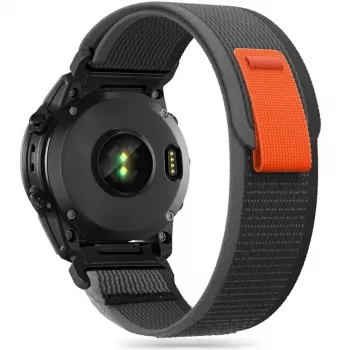 TECH-PROTECT nylon Garmin Fenix 3 / 5X / 3HR / 5X Plus / 6X / 6X Pro / 7X noir/orange