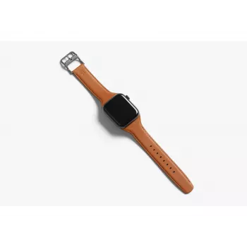 Bracelet en cuir Bellroy Classic pour Apple Watch, marron, 42mm, 44mm, 45mm, 46mm, 49mm