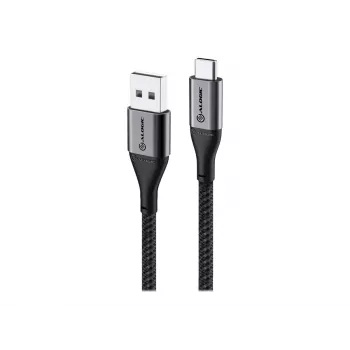 Câble USB-C vers USB-A ALOGIC Super Ultra 1m noir