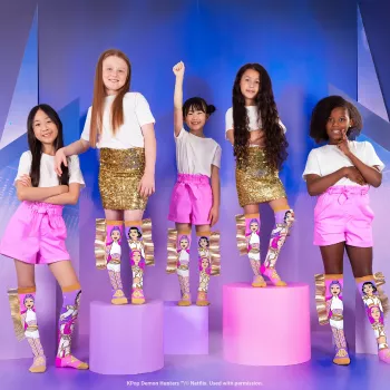 Chaussettes hautes enfants MADMIA K-pop Kp003