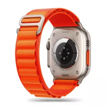 Bracelet Sport Loop Nylon Pro Tech-Protect pour Apple Watch 4 / 5 / 6 / 7 / 8 / SE / Ultra (42 / 44 / 45 / 49 mm) orange