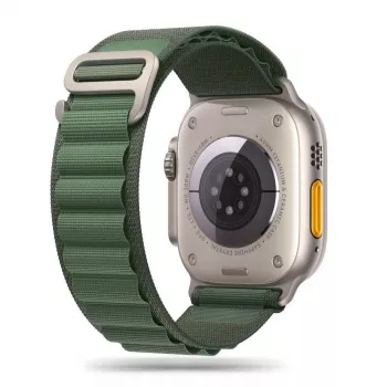 TECH-PROTECT NYLON PRO APPLE WATCH 4 / 5 / 6 / 7 / 8 / SE / ULTRA (42 / 44 / 45 / 49 MM) VERT MILITAIRE