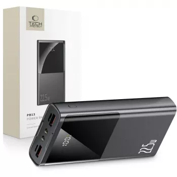 TECH-PROTECT PB13-22.5W Batterie externe 20000mAh Gris