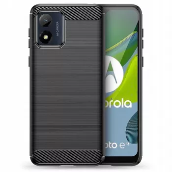 Étui TECH-PROTECT pour Motorola Moto E13 TPU Carbon noir