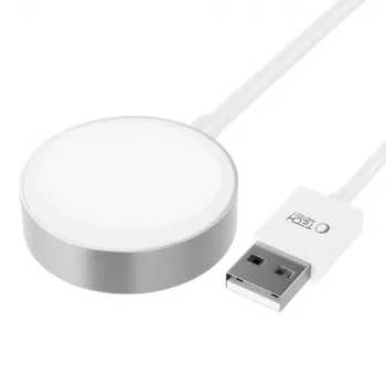 TECH-PROTECT ULTRABOOST Câble de charge magnétique 120cm Apple Watch Blanc
