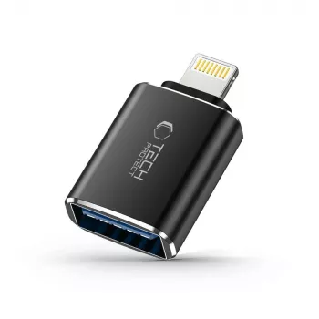 TECH-PROTECT ULTRABOOST Adaptateur Lightning vers USB OTG Noir