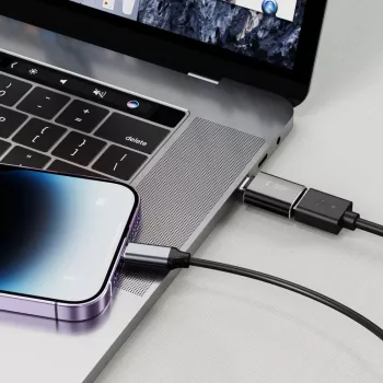 TECH-PROTECT ULTRABOOST Adaptateur Lightning vers USB OTG Noir