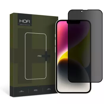 Protecteur d'écran confidentialité Anti Spy Glass Pro+ HOFI pour iPhone 13 Pro Max / 14 Plus