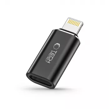 TECH-PROTECT ULTRABOOST Adaptateur Lightning vers USB-C Noir