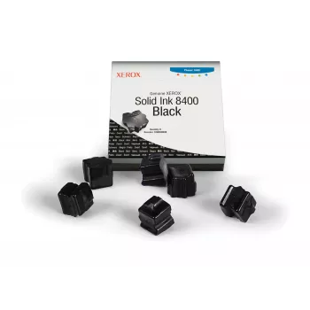 Bâton d'encre solide noir Xerox Phaser 8400 - OEM d'origine - pour Phaser 8400
