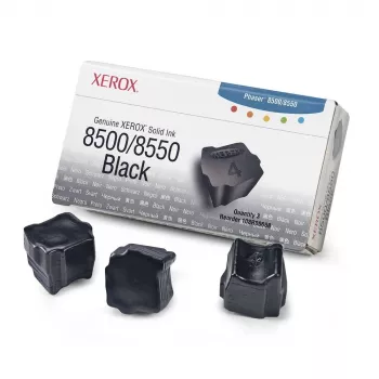 Bâton d'encre solide noir Xerox Phaser 8500/8550 - rendement standard - 1 pack
