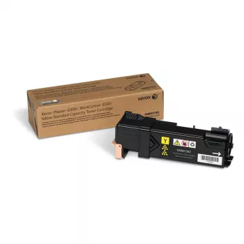 Xerox 106R01593 Cartouche de toner jaune d'origine pour Phaser 6500, WorkCentre 6505
