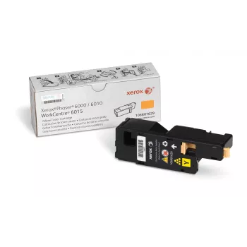 Xerox 106R01629 Cartouche de toner jaune pour Phaser 6000, 6010, 6010N ; WorkCentre 6015B, 6015N, 6015NI, 6015V_BC, 6015V_NIC
