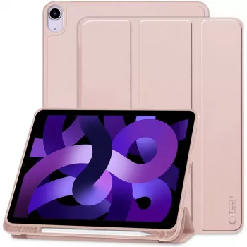 Étui à stylet Tech-Protect SC pour iPad Air 10.9 4/5 (2020-2022) / 11 6/7/8 (2024-2026), rose